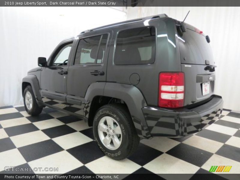 Dark Charcoal Pearl / Dark Slate Gray 2010 Jeep Liberty Sport