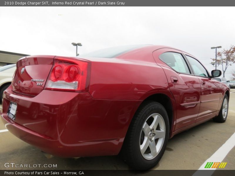 Inferno Red Crystal Pearl / Dark Slate Gray 2010 Dodge Charger SXT