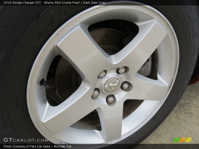 Inferno Red Crystal Pearl / Dark Slate Gray 2010 Dodge Charger SXT