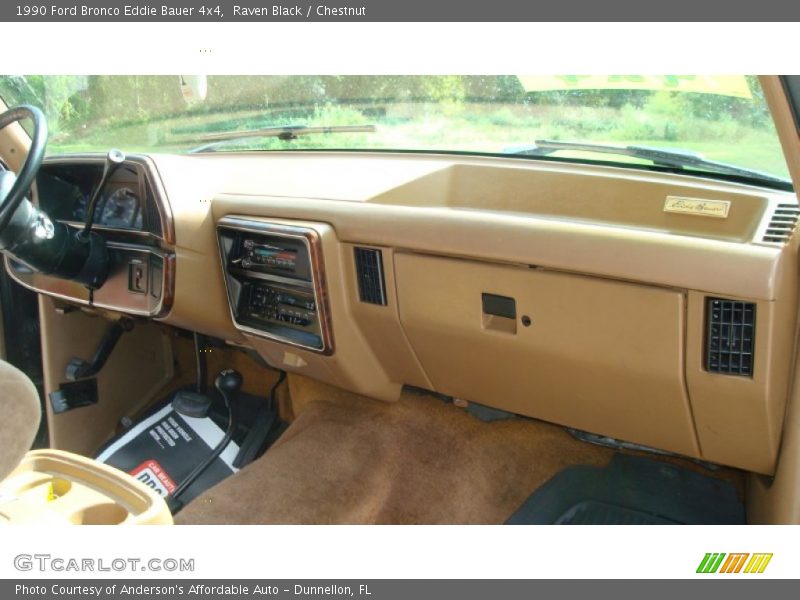 Dashboard of 1990 Bronco Eddie Bauer 4x4