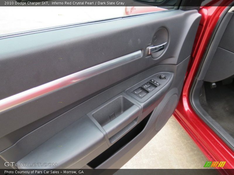 Inferno Red Crystal Pearl / Dark Slate Gray 2010 Dodge Charger SXT