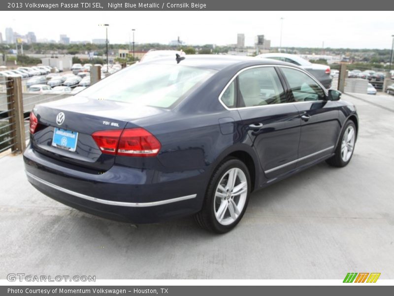 Night Blue Metallic / Cornsilk Beige 2013 Volkswagen Passat TDI SEL