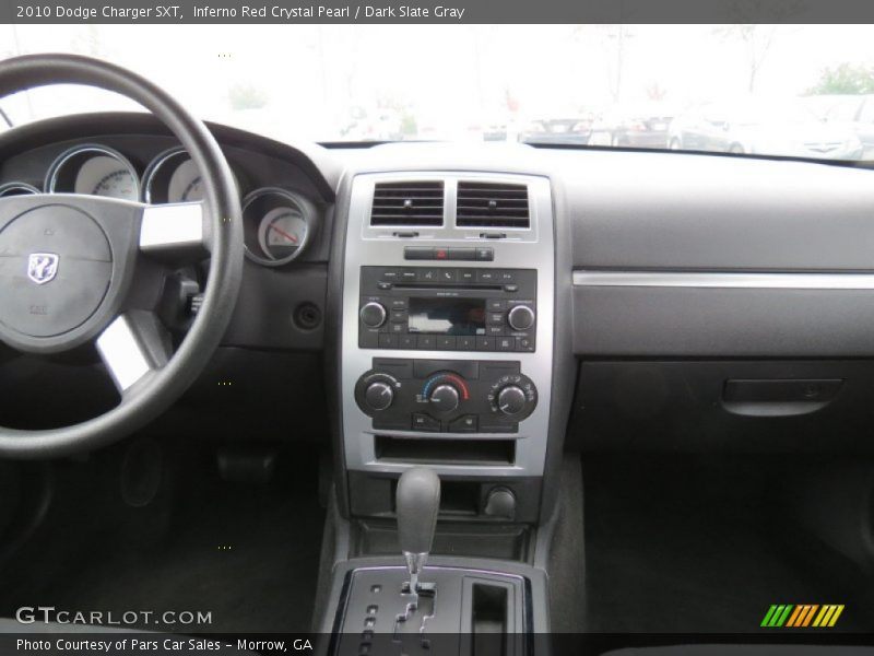 Inferno Red Crystal Pearl / Dark Slate Gray 2010 Dodge Charger SXT