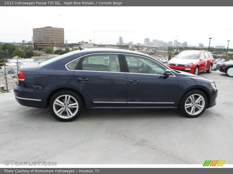 Night Blue Metallic / Cornsilk Beige 2013 Volkswagen Passat TDI SEL