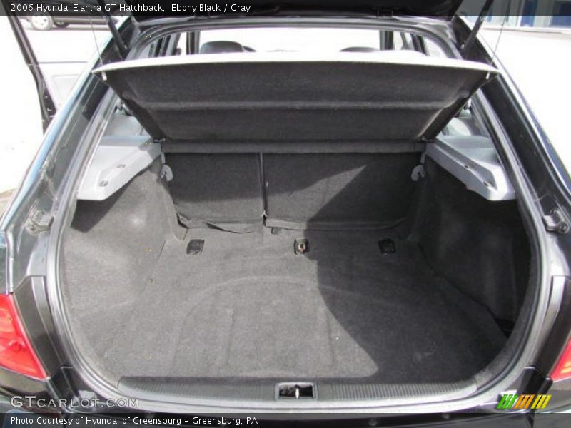 Ebony Black / Gray 2006 Hyundai Elantra GT Hatchback