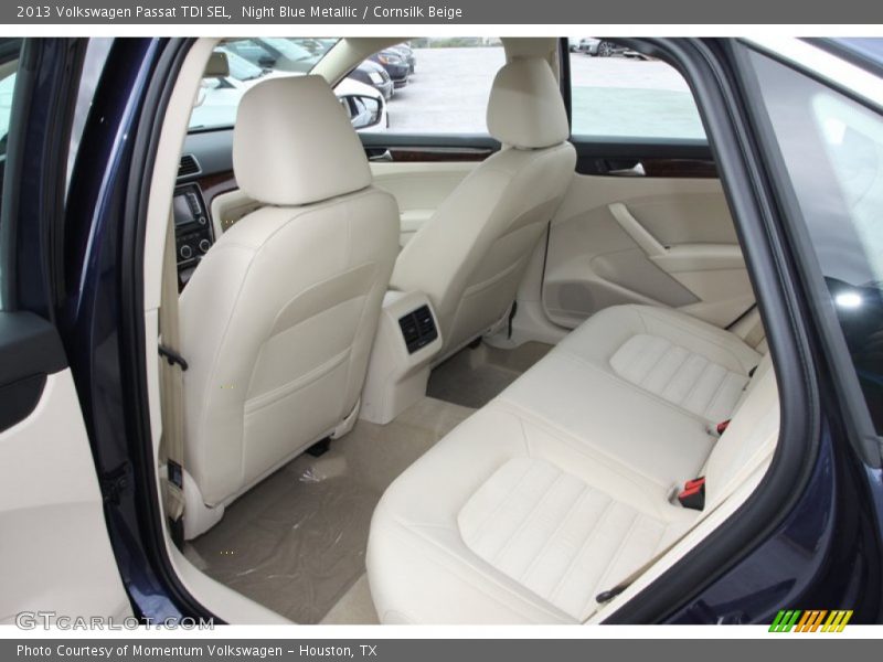 Night Blue Metallic / Cornsilk Beige 2013 Volkswagen Passat TDI SEL