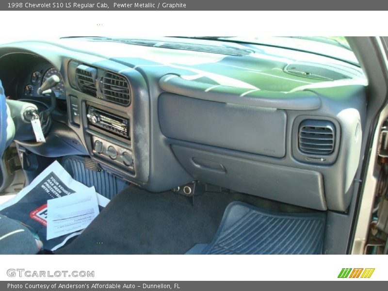 Pewter Metallic / Graphite 1998 Chevrolet S10 LS Regular Cab