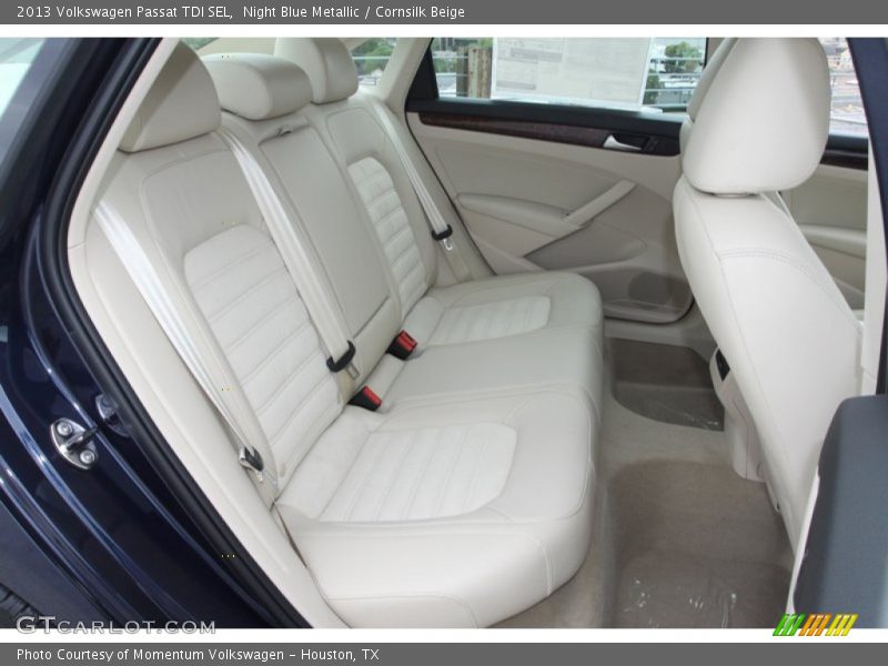 Night Blue Metallic / Cornsilk Beige 2013 Volkswagen Passat TDI SEL