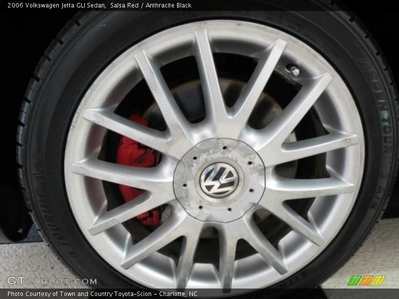 Salsa Red / Anthracite Black 2006 Volkswagen Jetta GLI Sedan