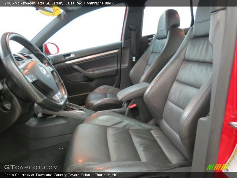 Salsa Red / Anthracite Black 2006 Volkswagen Jetta GLI Sedan