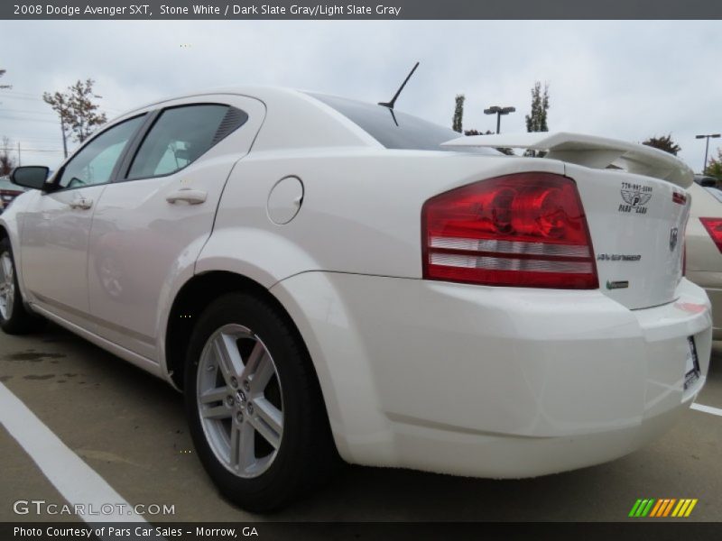 Stone White / Dark Slate Gray/Light Slate Gray 2008 Dodge Avenger SXT