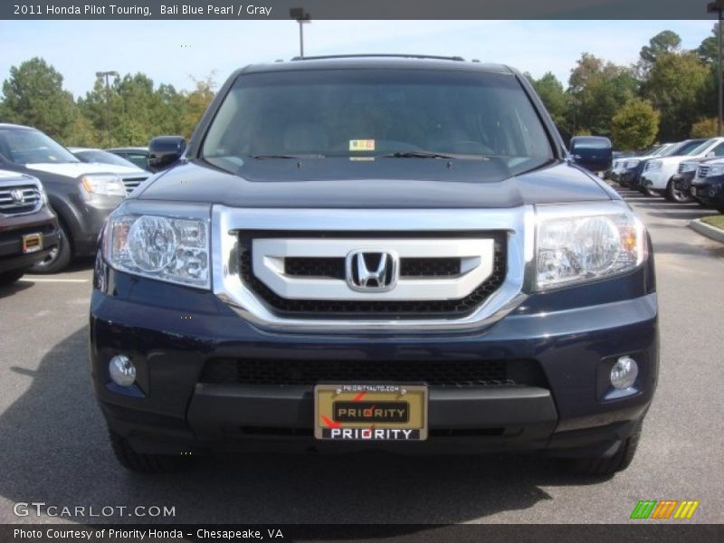 Bali Blue Pearl / Gray 2011 Honda Pilot Touring