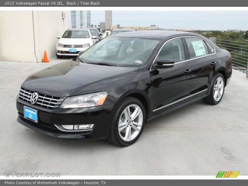 Black / Titan Black 2013 Volkswagen Passat V6 SEL