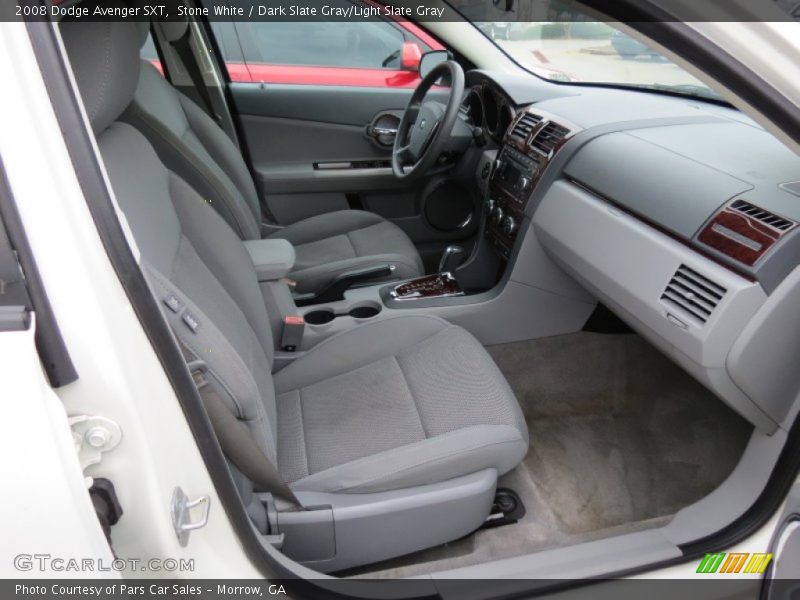 Stone White / Dark Slate Gray/Light Slate Gray 2008 Dodge Avenger SXT