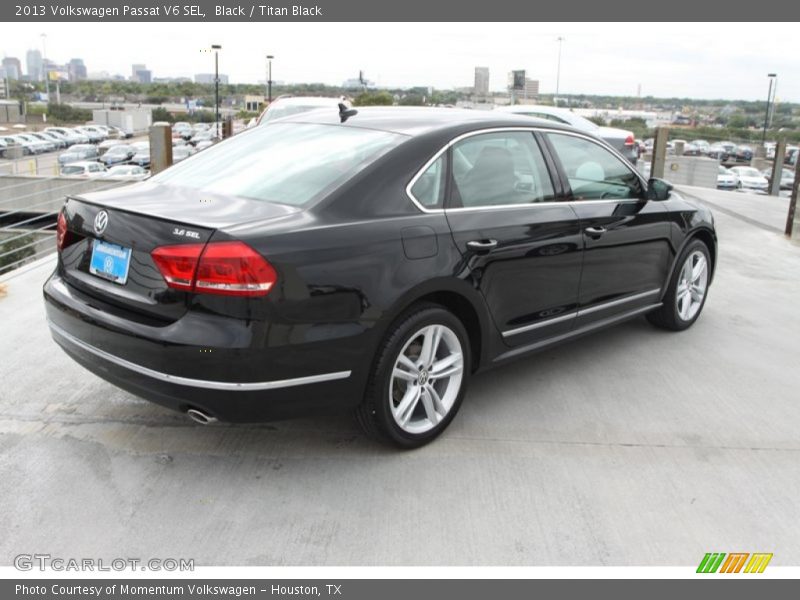 Black / Titan Black 2013 Volkswagen Passat V6 SEL