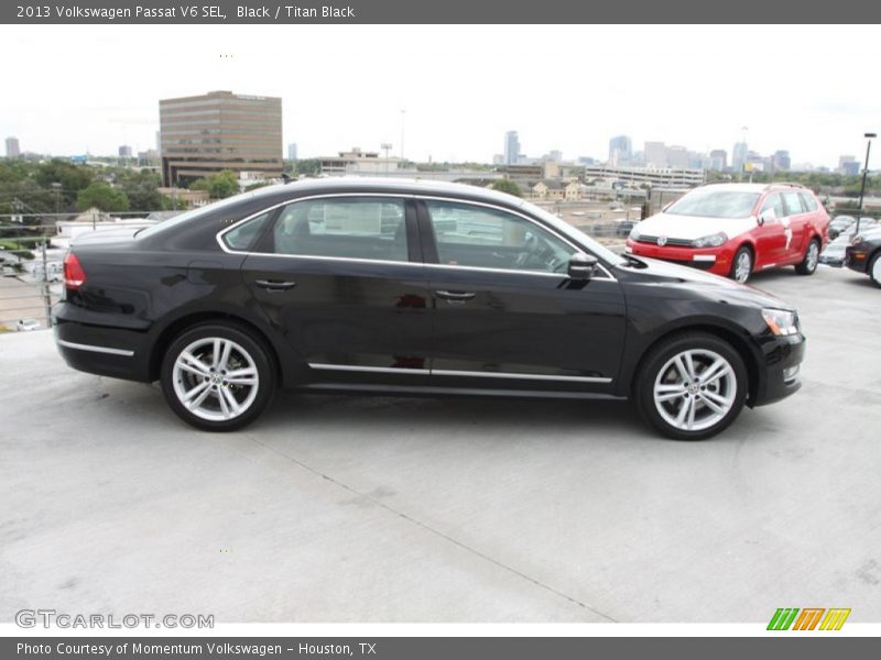 Black / Titan Black 2013 Volkswagen Passat V6 SEL