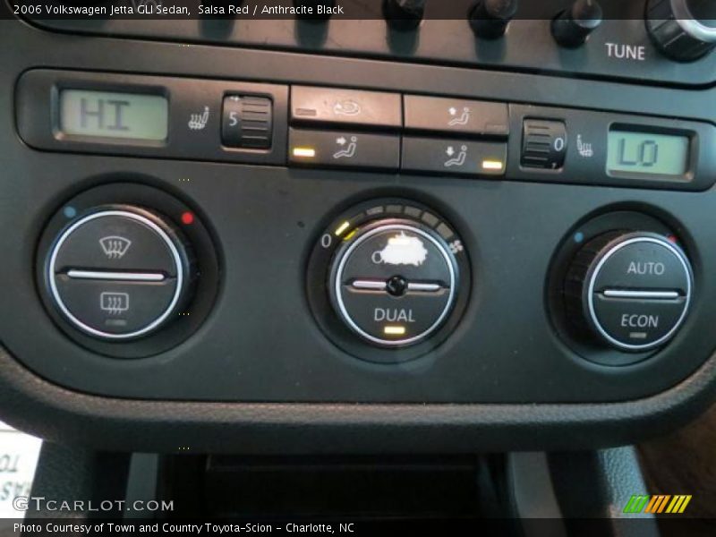 Salsa Red / Anthracite Black 2006 Volkswagen Jetta GLI Sedan