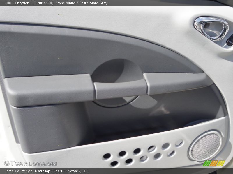 Stone White / Pastel Slate Gray 2008 Chrysler PT Cruiser LX