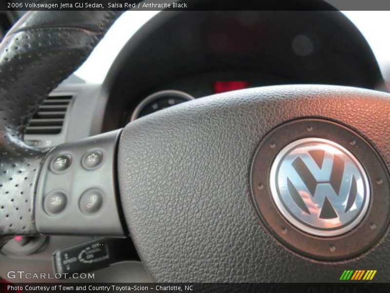 Salsa Red / Anthracite Black 2006 Volkswagen Jetta GLI Sedan
