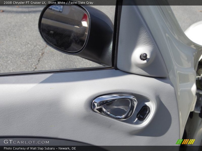 Stone White / Pastel Slate Gray 2008 Chrysler PT Cruiser LX