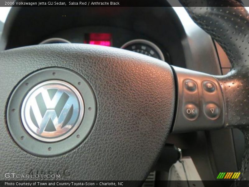 Salsa Red / Anthracite Black 2006 Volkswagen Jetta GLI Sedan