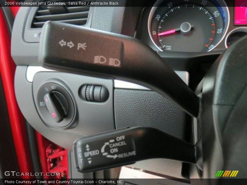 Salsa Red / Anthracite Black 2006 Volkswagen Jetta GLI Sedan
