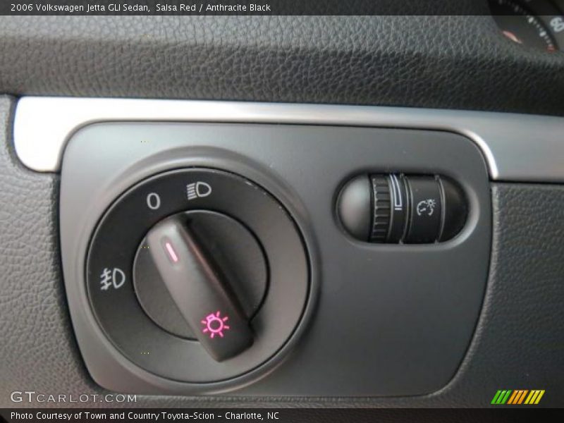 Salsa Red / Anthracite Black 2006 Volkswagen Jetta GLI Sedan
