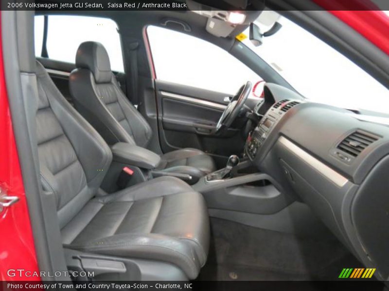 Salsa Red / Anthracite Black 2006 Volkswagen Jetta GLI Sedan