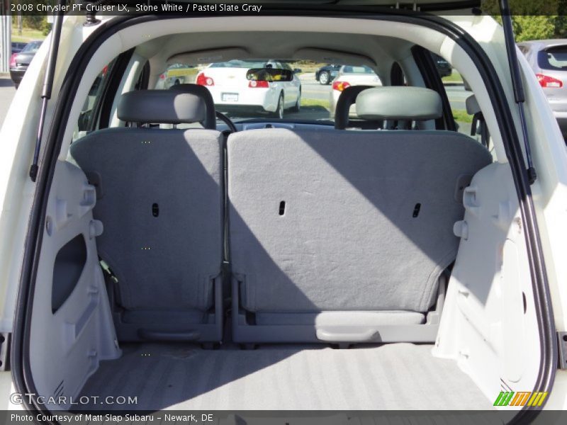 Stone White / Pastel Slate Gray 2008 Chrysler PT Cruiser LX