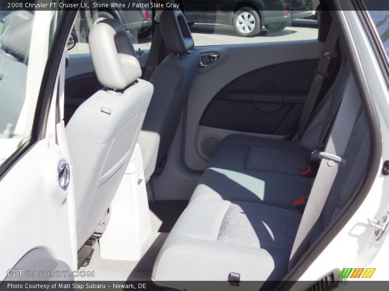 Stone White / Pastel Slate Gray 2008 Chrysler PT Cruiser LX