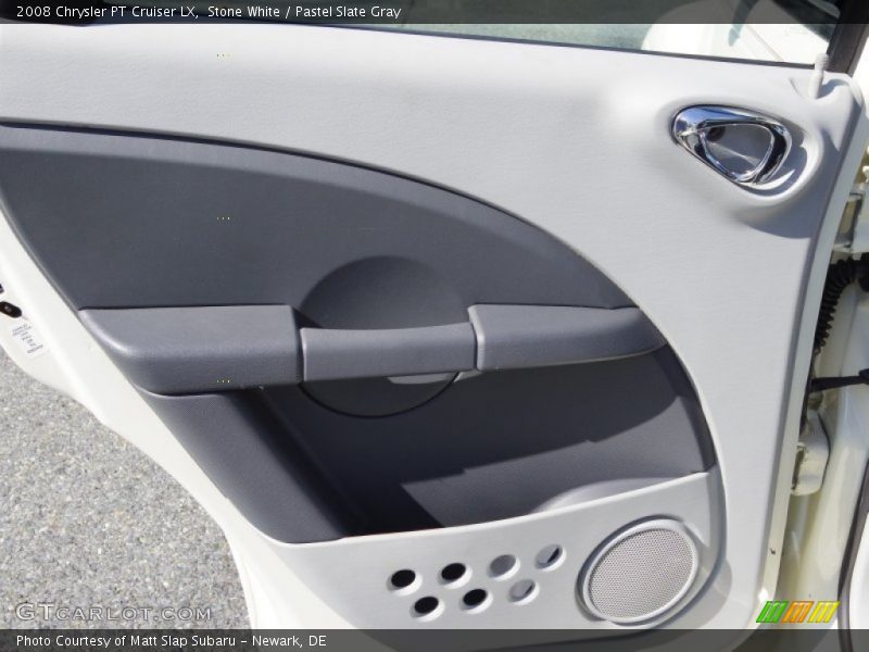 Stone White / Pastel Slate Gray 2008 Chrysler PT Cruiser LX