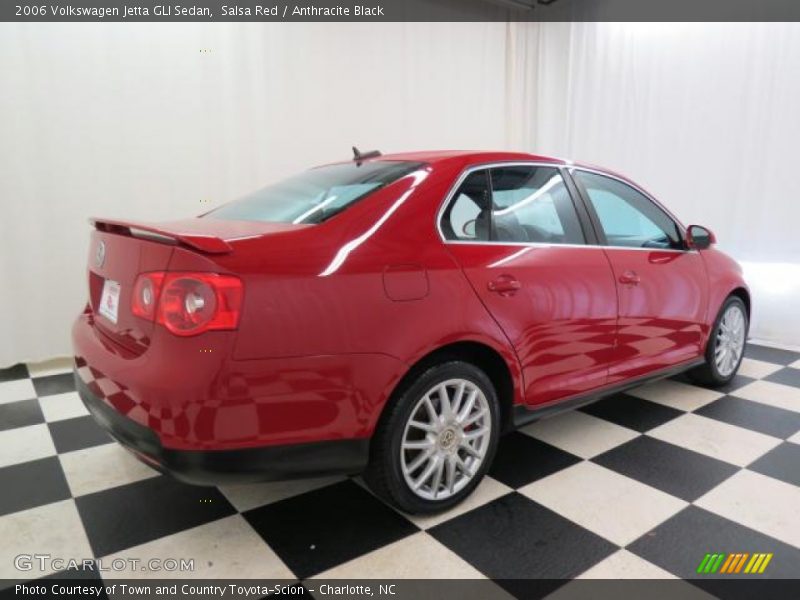 Salsa Red / Anthracite Black 2006 Volkswagen Jetta GLI Sedan