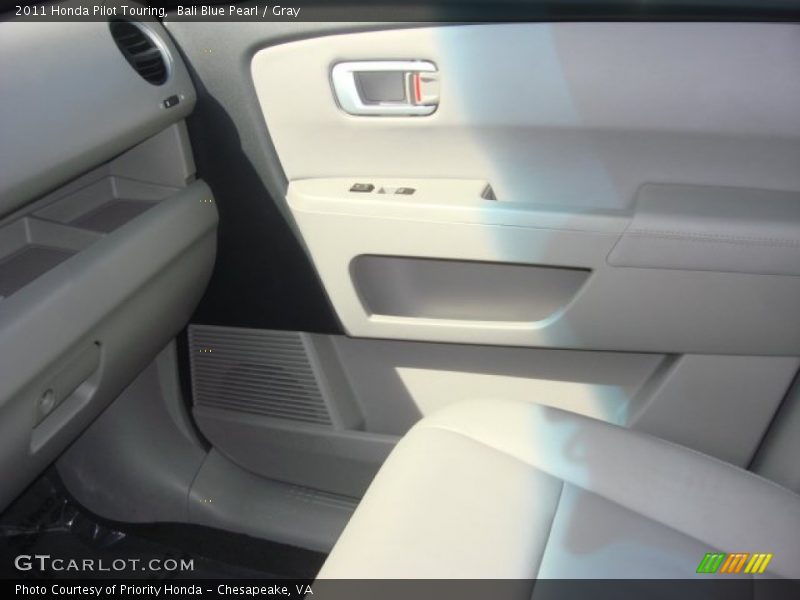 Bali Blue Pearl / Gray 2011 Honda Pilot Touring