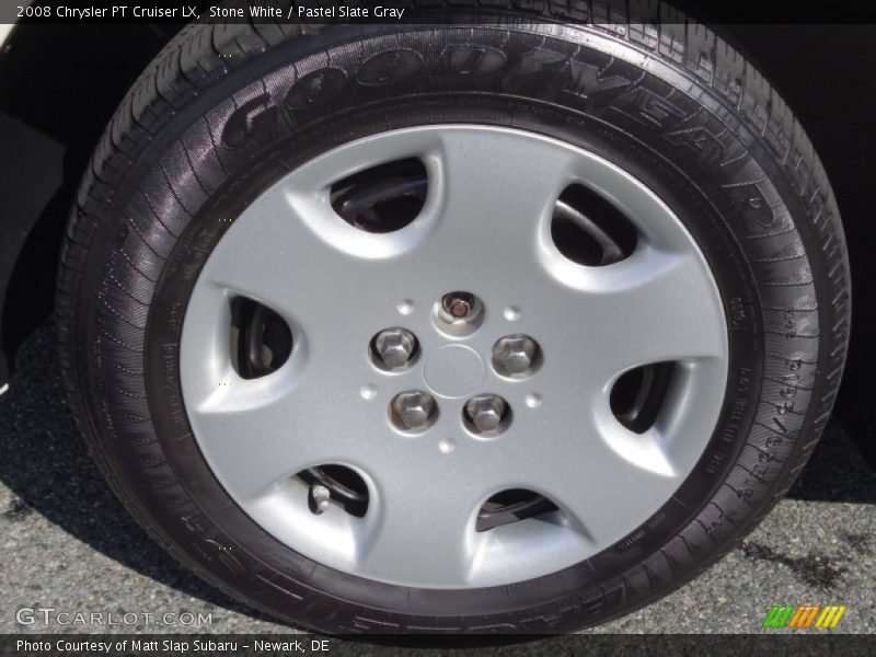 Stone White / Pastel Slate Gray 2008 Chrysler PT Cruiser LX