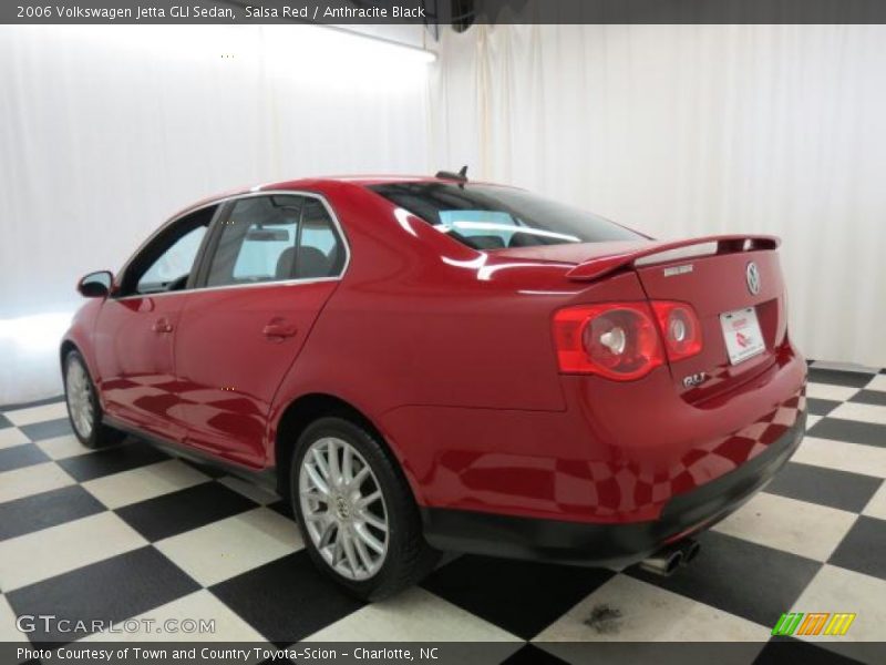 Salsa Red / Anthracite Black 2006 Volkswagen Jetta GLI Sedan