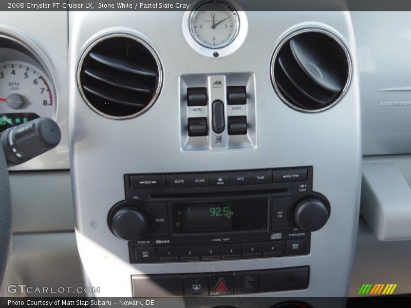 Stone White / Pastel Slate Gray 2008 Chrysler PT Cruiser LX
