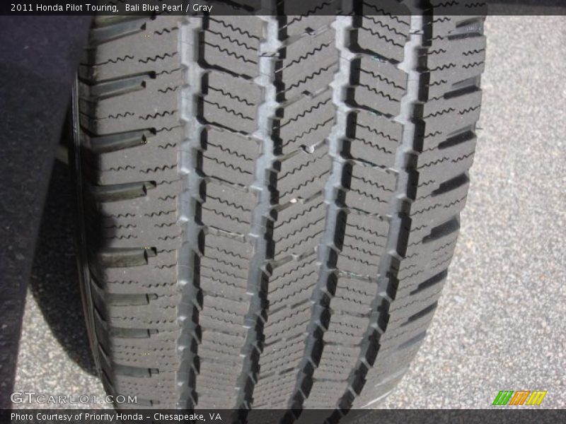 Bali Blue Pearl / Gray 2011 Honda Pilot Touring