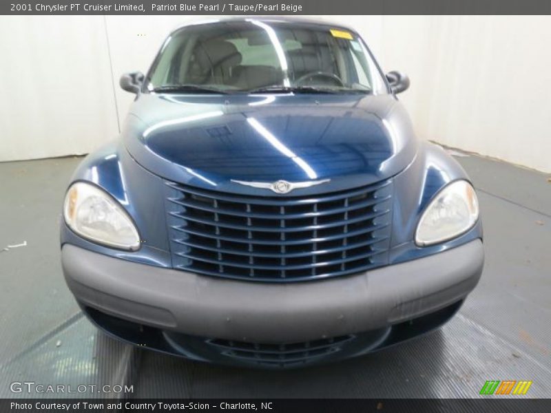 Patriot Blue Pearl / Taupe/Pearl Beige 2001 Chrysler PT Cruiser Limited