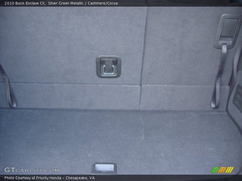 Silver Green Metallic / Cashmere/Cocoa 2010 Buick Enclave CX
