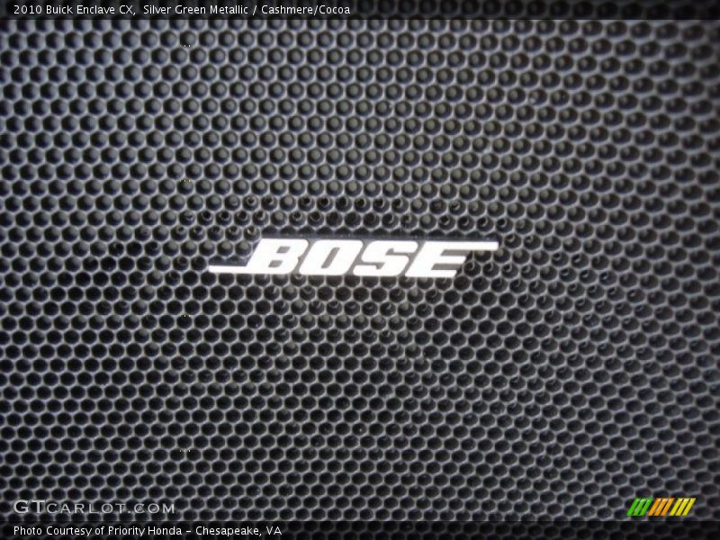Silver Green Metallic / Cashmere/Cocoa 2010 Buick Enclave CX