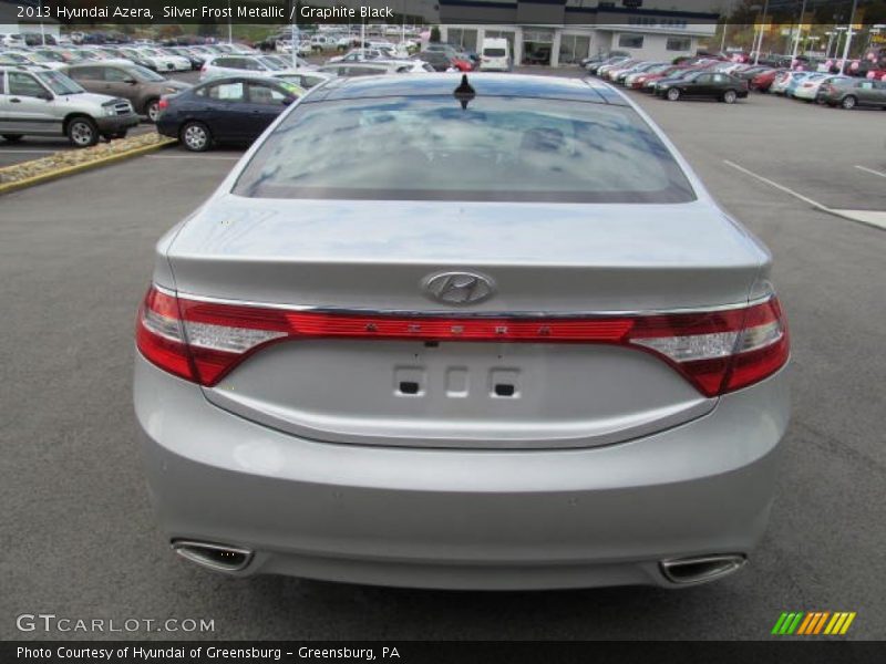 Silver Frost Metallic / Graphite Black 2013 Hyundai Azera
