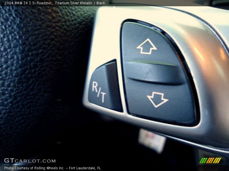 Controls of 2004 Z4 2.5i Roadster