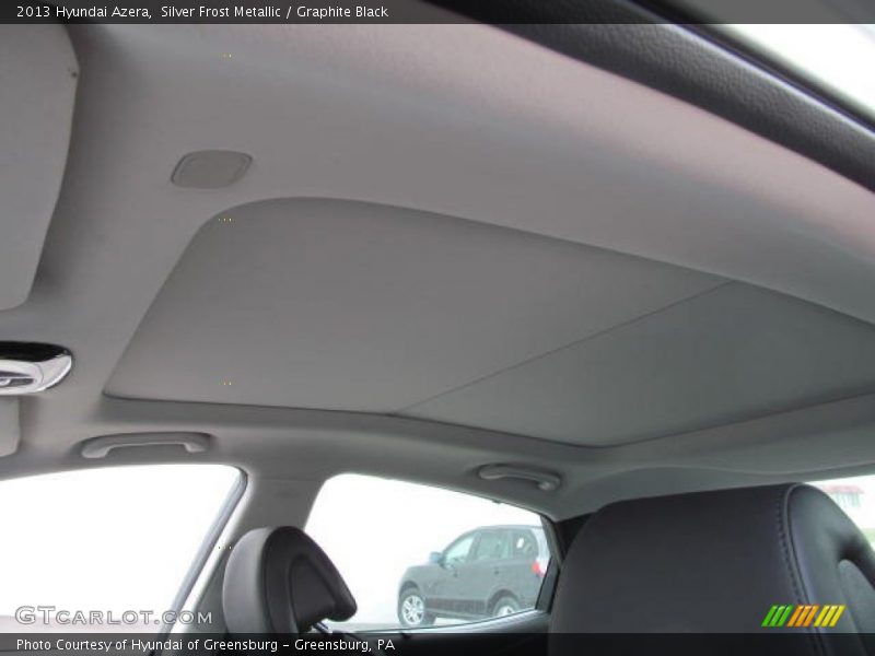 Silver Frost Metallic / Graphite Black 2013 Hyundai Azera