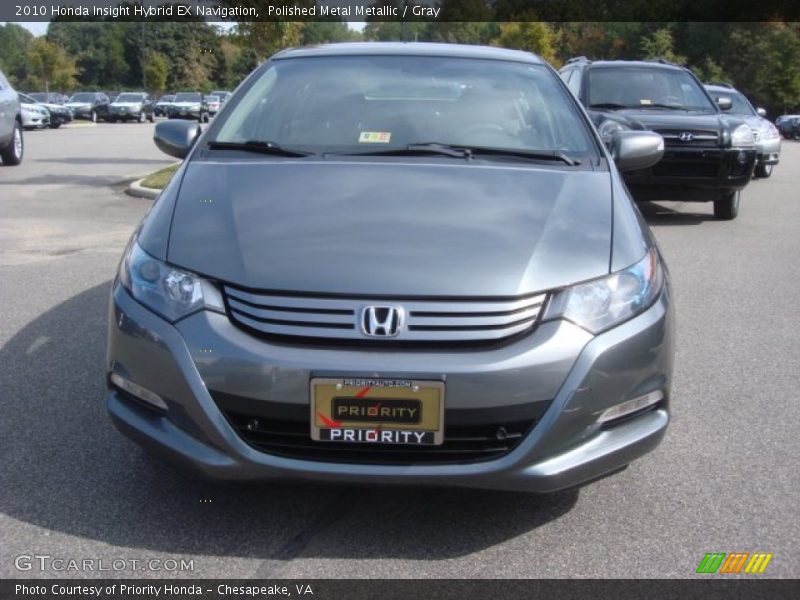 Polished Metal Metallic / Gray 2010 Honda Insight Hybrid EX Navigation