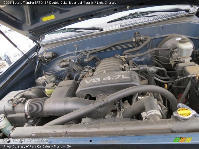 Bluesteel Metallic / Light Charcoal 2006 Toyota Tundra SR5 X-SP Double Cab
