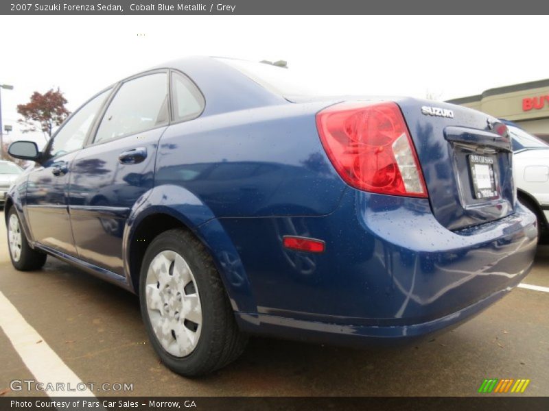 Cobalt Blue Metallic / Grey 2007 Suzuki Forenza Sedan