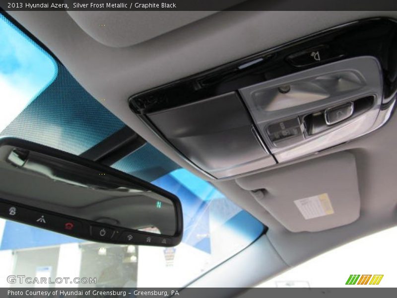 Silver Frost Metallic / Graphite Black 2013 Hyundai Azera