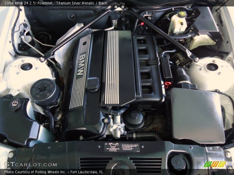 2004 Z4 2.5i Roadster Engine - 2.5 Liter DOHC 24-Valve Inline 6 Cylinder