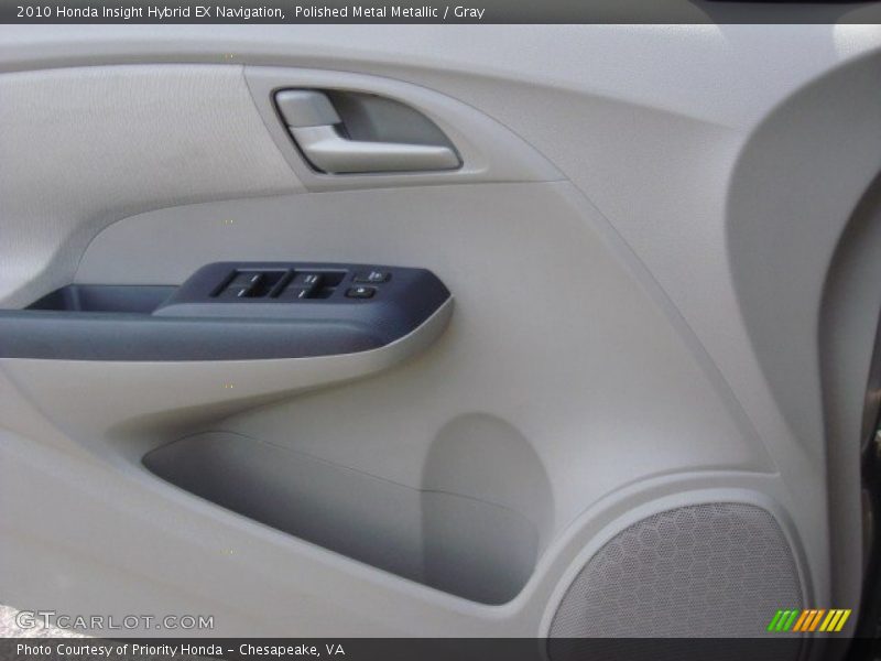 Polished Metal Metallic / Gray 2010 Honda Insight Hybrid EX Navigation