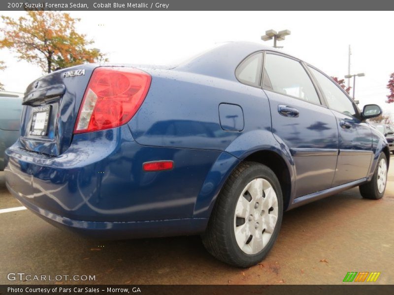 Cobalt Blue Metallic / Grey 2007 Suzuki Forenza Sedan